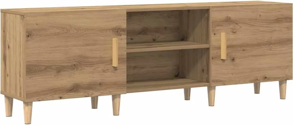 vidaXL TV szekrény kézműves tölgy 150 x 30 x50 cm Faanyag