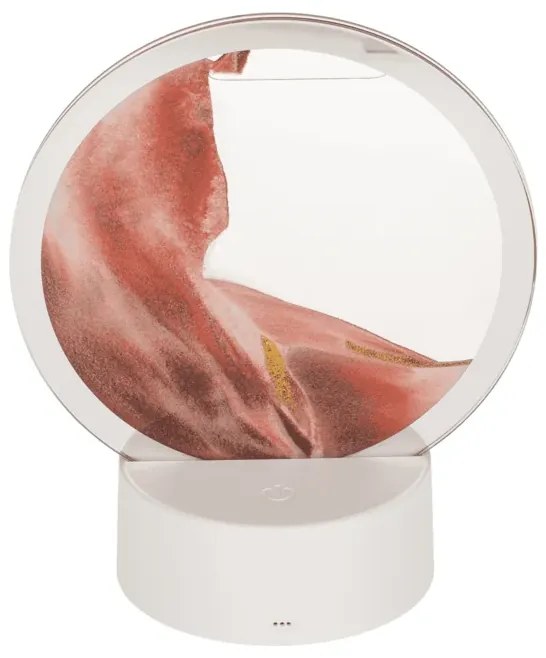 LED mozgó homokkép - piros