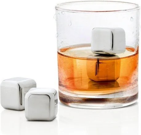 Rozsdamentes acél hűtőkocka készlet 4 db-os Lounge – Blomus