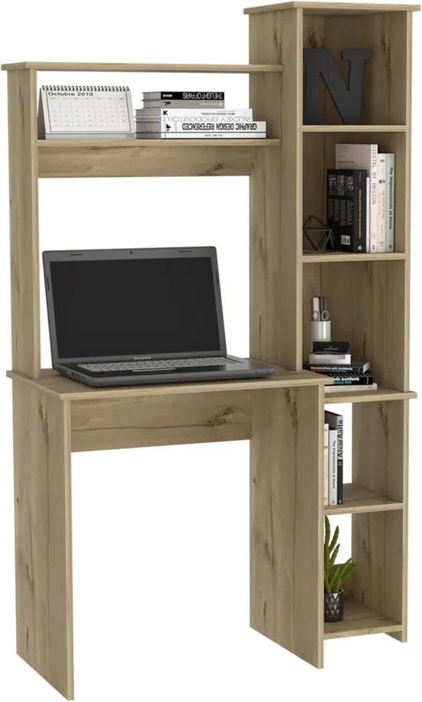 Polcos íróasztal 90x74x148cm fehér FUR1237-1