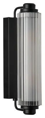 Nordlux - NIMAL fürdőszobai tükörvilágítás 2xE14/25W/230V IP44 fekete