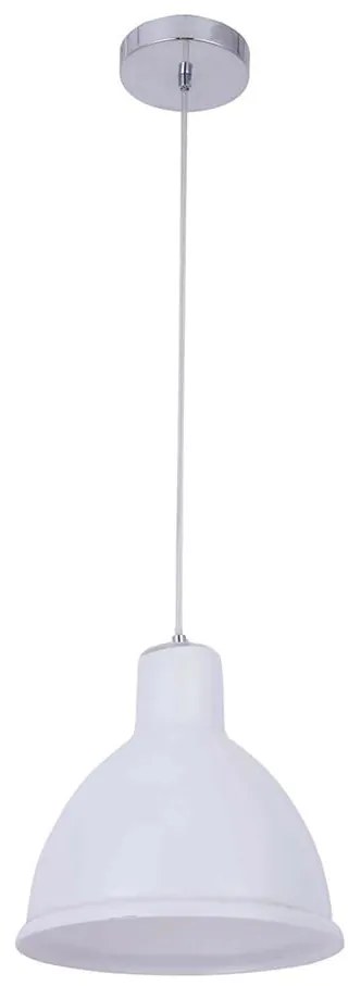 Klausen 111009 - Csillár zsinóron CREATE 1xE27/11W/230V fehér