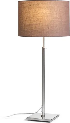 RENDL EDIKA stolní hnědá matný nikl 230V LED E27 15W
