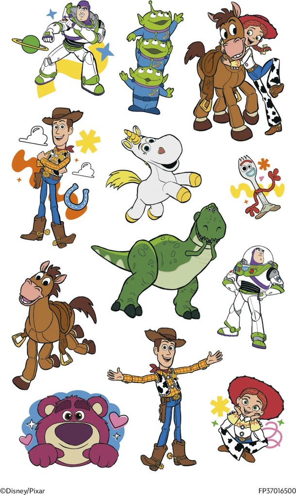 Disney Játékháború Adventure tetkó 12 db-os