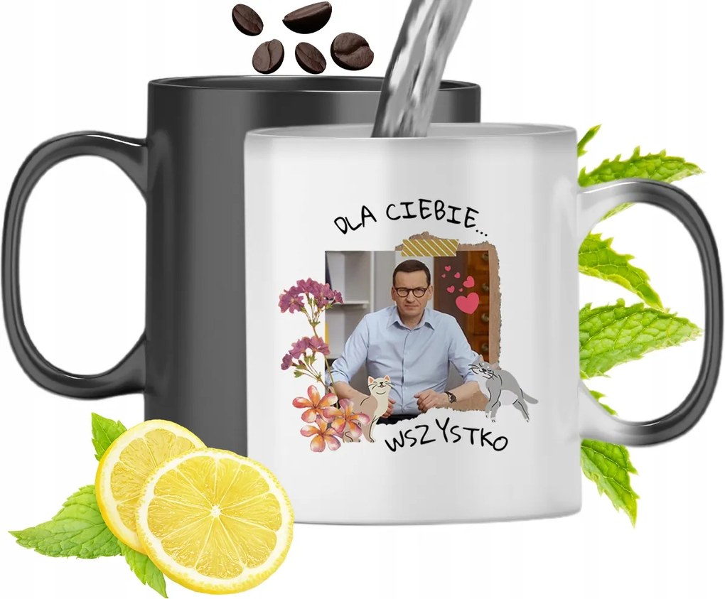 Mágikus Színváltós Bögre fényképes nyomtatással