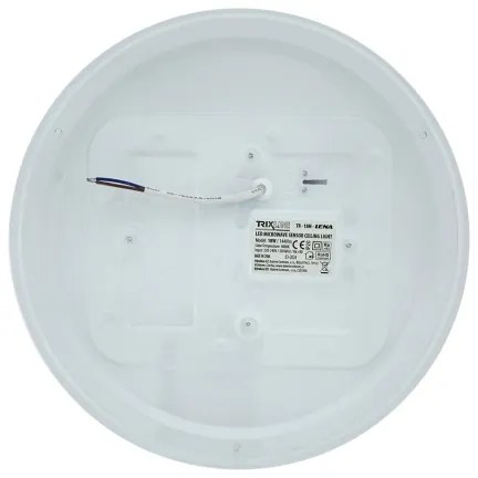 LED mennyezeti lámpa LENA mozgásérzékelővel, LED/18W/230V, átmérő 32,5 cm, fehér