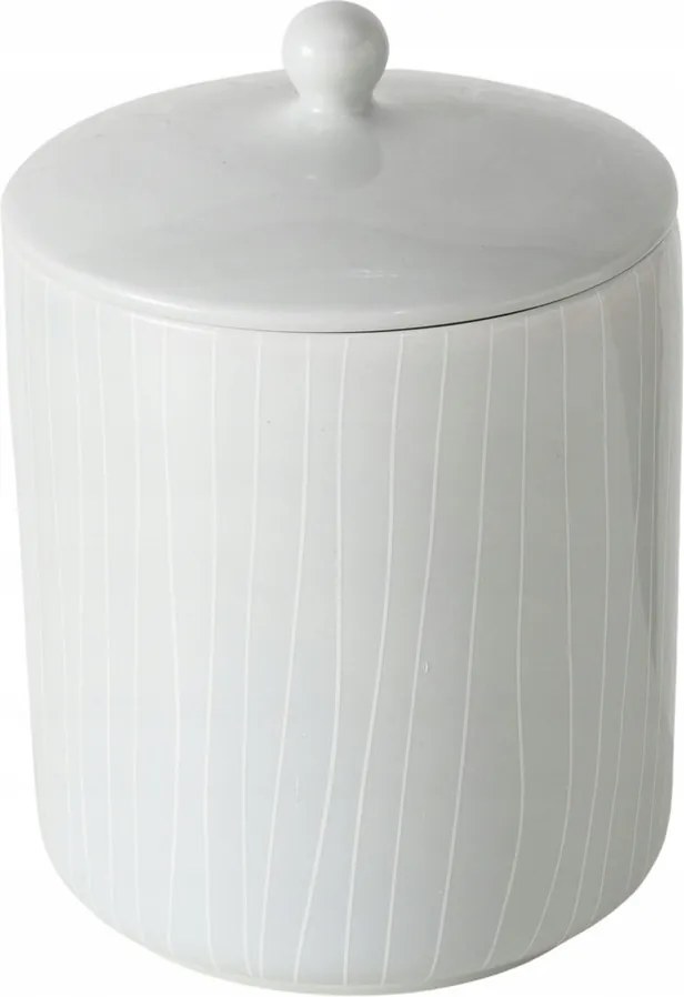 Kerámia Tégely Szürke Edény Fedővel Bergen 12,4 X 17,1 CM 1200 ML