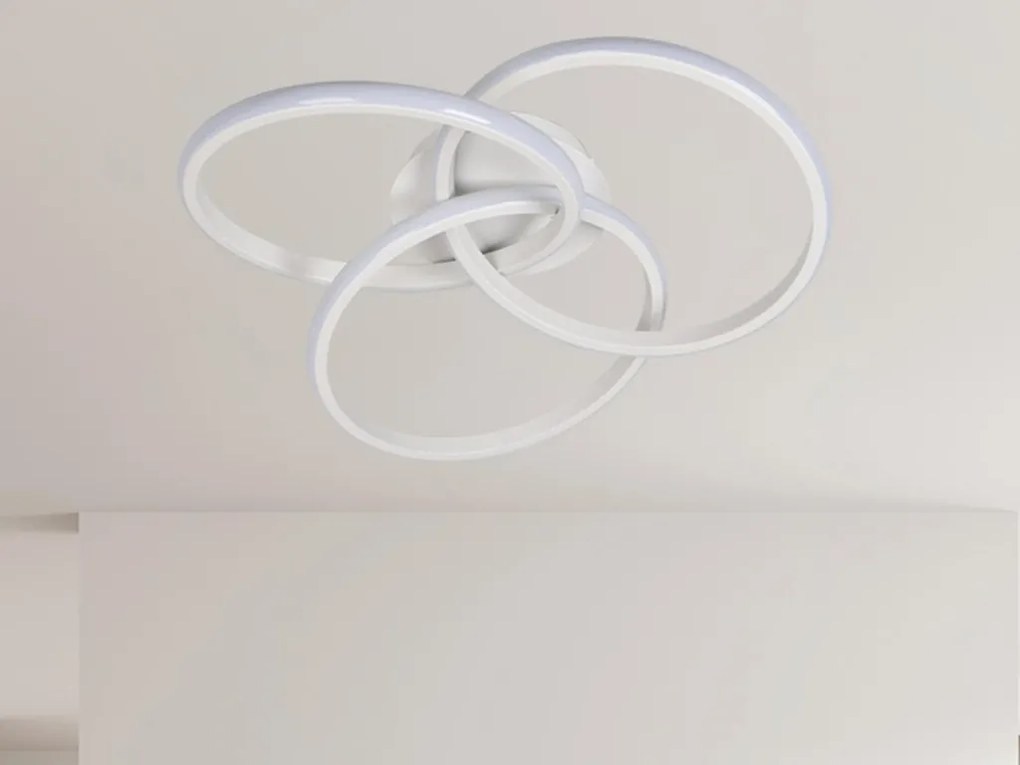 LED mennyezeti lámpa + távvezérlő 70W - TA1328/W