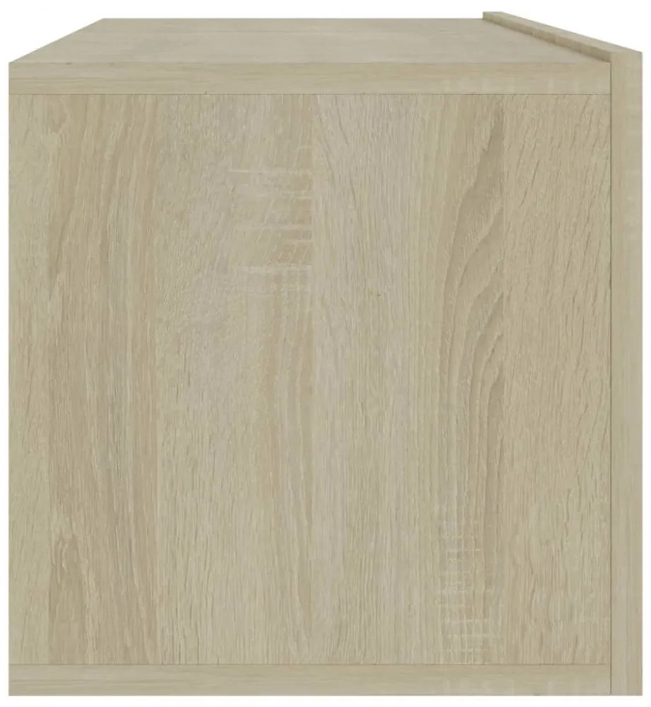 sonoma tölgy szerelt fa TV-szekrény 100 x 30 x 30 cm