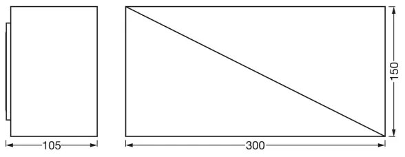 Ledvance - LED Dimmelhető fali lámpa SMART+ SWAN LED/23W/230V Wi-Fi