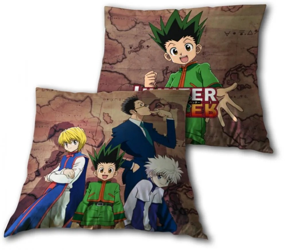 Hunter X Hunter párna, díszpárna 35x35 cm