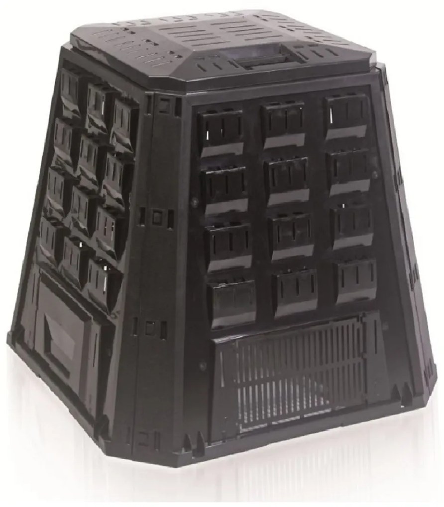 PROSPERPLAST Komposztáló EVOGREEN fekete 420l