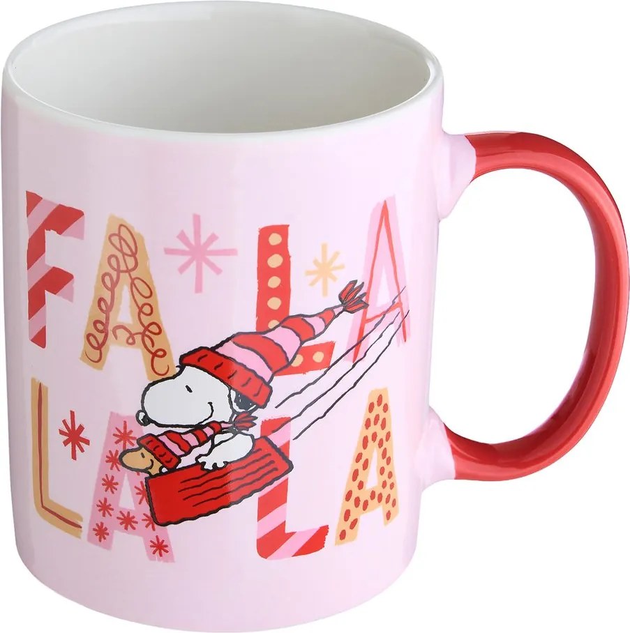 PEANUTS bögre 380 ml , Snoopy FaLaLa