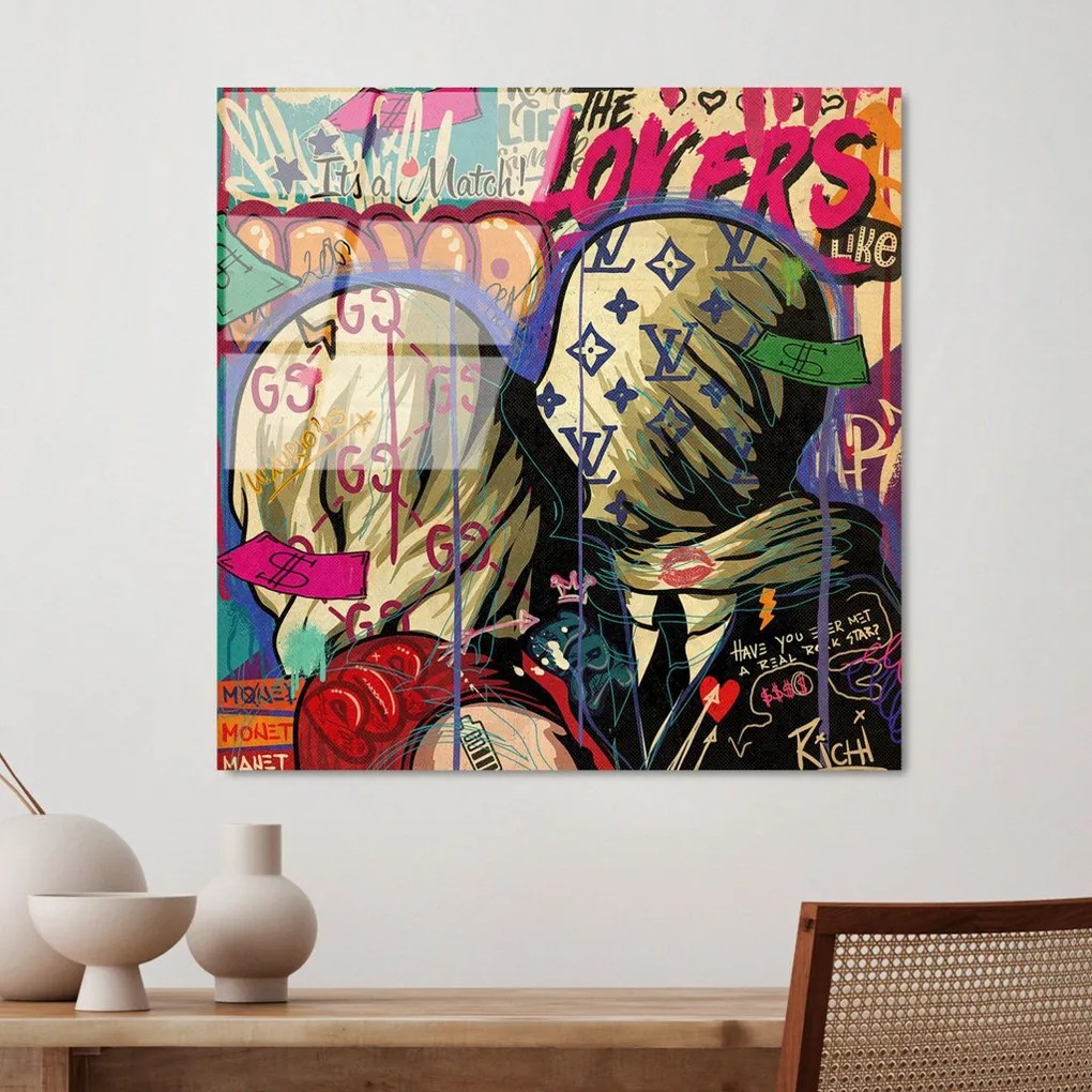 Üvegkép, 50×50 cm – UV-838