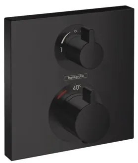 Hansgrohe Ecostat Square zuhany és fürdő csaptelep vakolat alatti rész nélkül matt fekete 15714670