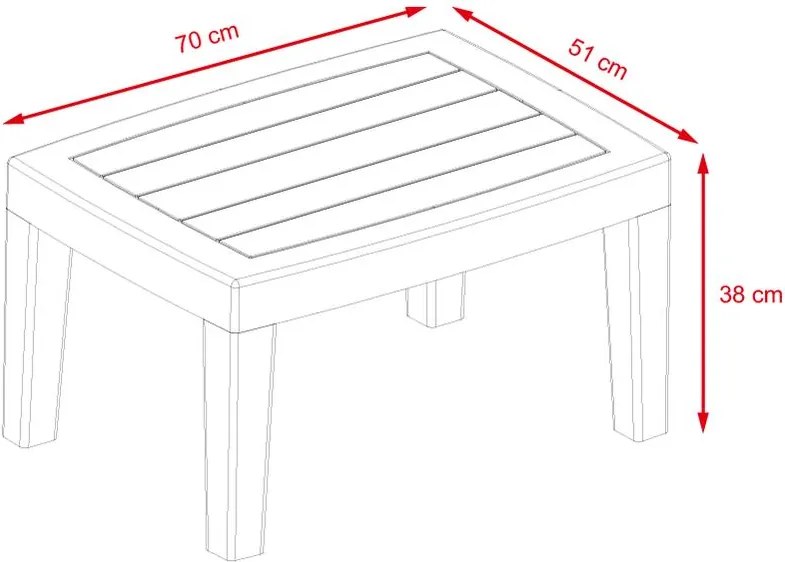 Avenberg IBERIA Nagy rattan szett - barna rattan