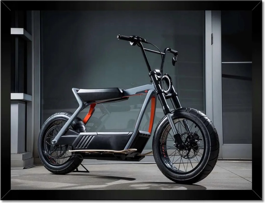 Poszterek keretben 40x30 Harley Davidson Motorkerékpár