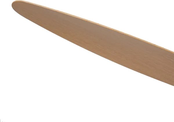 ZEVENTI - LED mennyezeti ventilátor VENTORA LED/24W/230V Wi-Fi Tuya fehér/tölgy + távirányító