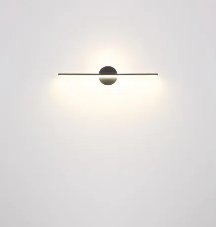 Globo 41924N Fali könnyű fém nikkel matt, akril fehér, IP44, szélesség x magasság: 608x130 mm, Mélység: 74 mm, LED 10W 230V, 980lm forrás, 720lm kimenet, 4000K
