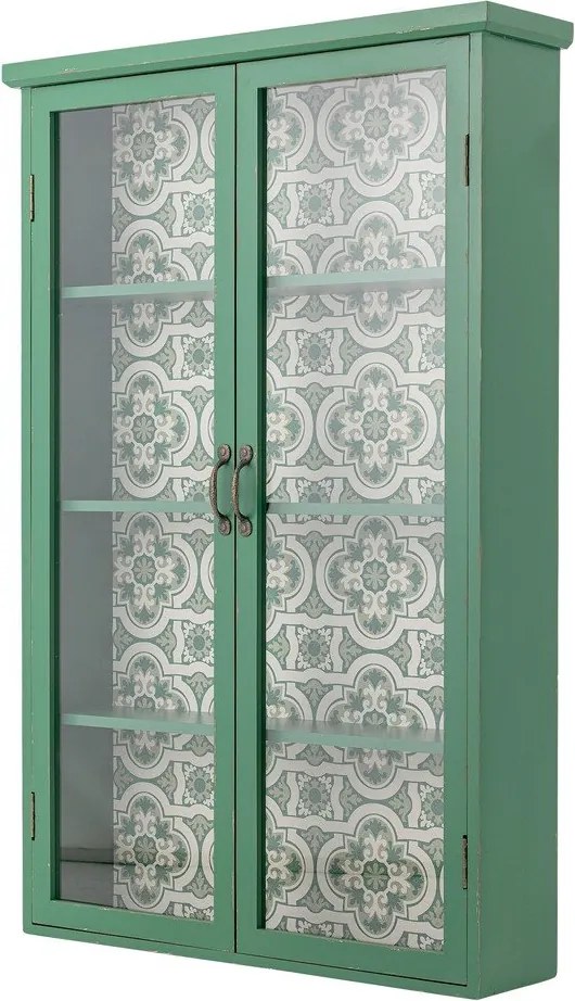 Zöld jegenyefenyő függő tálalószekrény 81x122x22 cm Hazem – Bloomingville