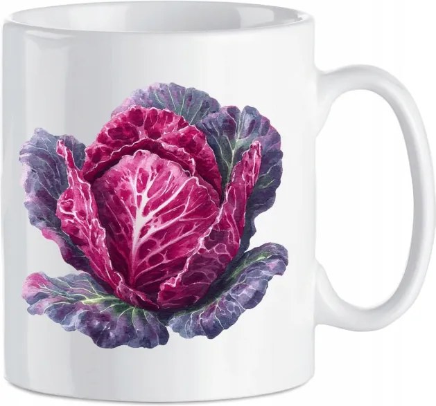 Kerámia bögre Piros Káposzta Fej Üres