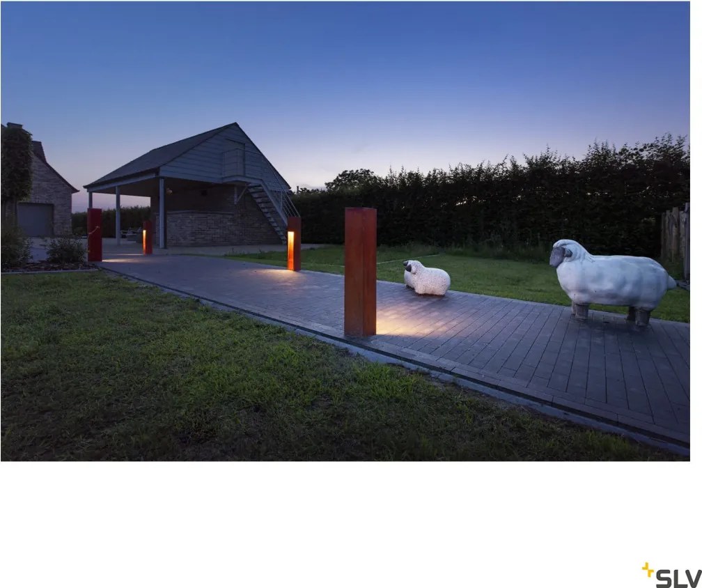 SLV 233457 RUSTY Modern Kültéri Állólámpa Rozsdás LED IP55