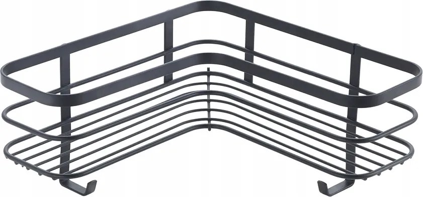 Prémium Márkás Modern Fürdőszobai Fali Polc Sarok Rendszerező Swiss