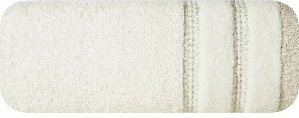 Törölköző 70x140 krémszínű 500g/m2 frottír