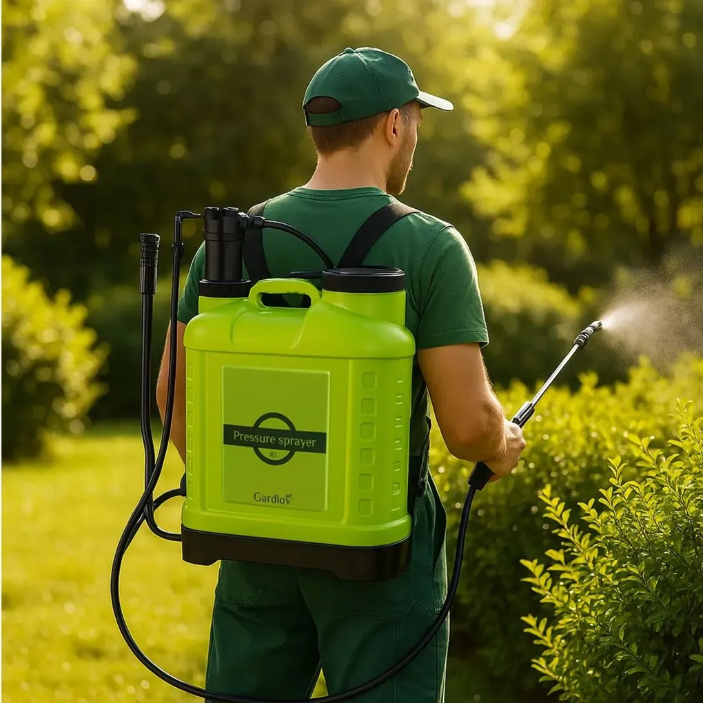 Gardlov kézi nyomásos permetező – 16 L