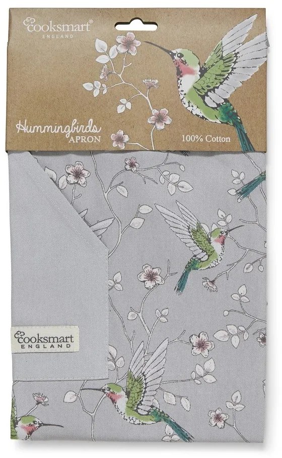 Konyharuha, kötény és edényfogó szett 5 db-os Hummingbirds – Cooksmart ®