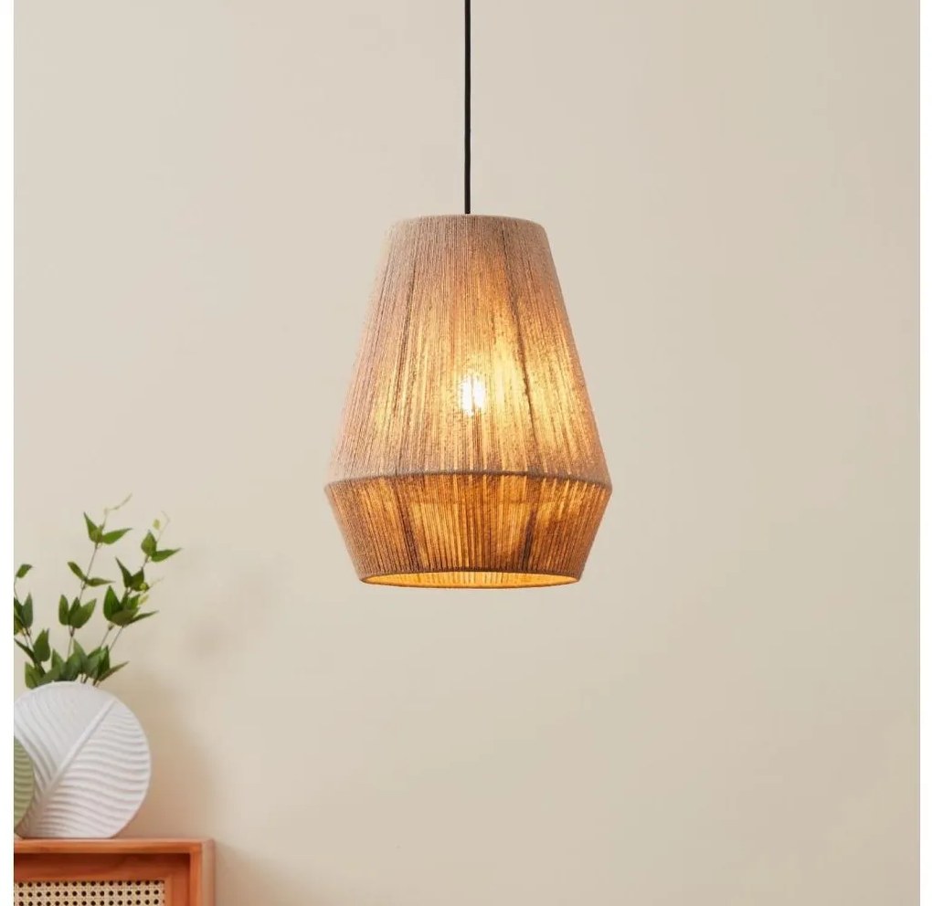 Eglo 43785 - Csillár zsinóron ALDERNEY 1xE27/40W/230V