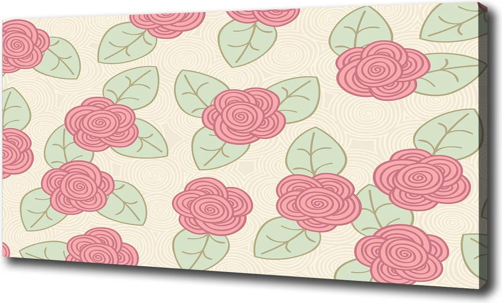 Vászonkép modern Rózsa 100x70 cm