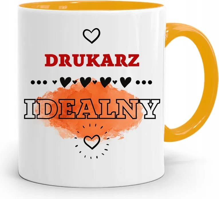 Nyomtatónak Sárga Bögre Születésnapi Ajándék fényképes nyomtatással