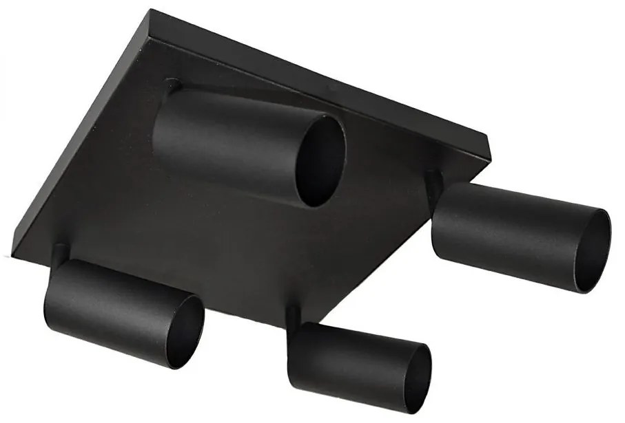 Spotlámpa FARGO 4xGU10/30W/230V fekete