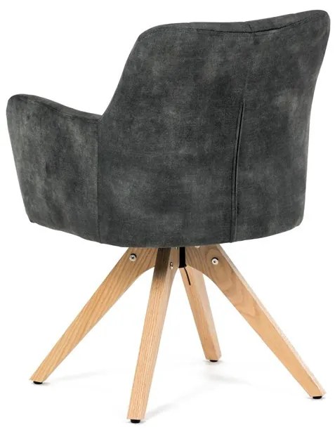 Zöld Bársony Étkezőszék. HC-D7188 GRN4