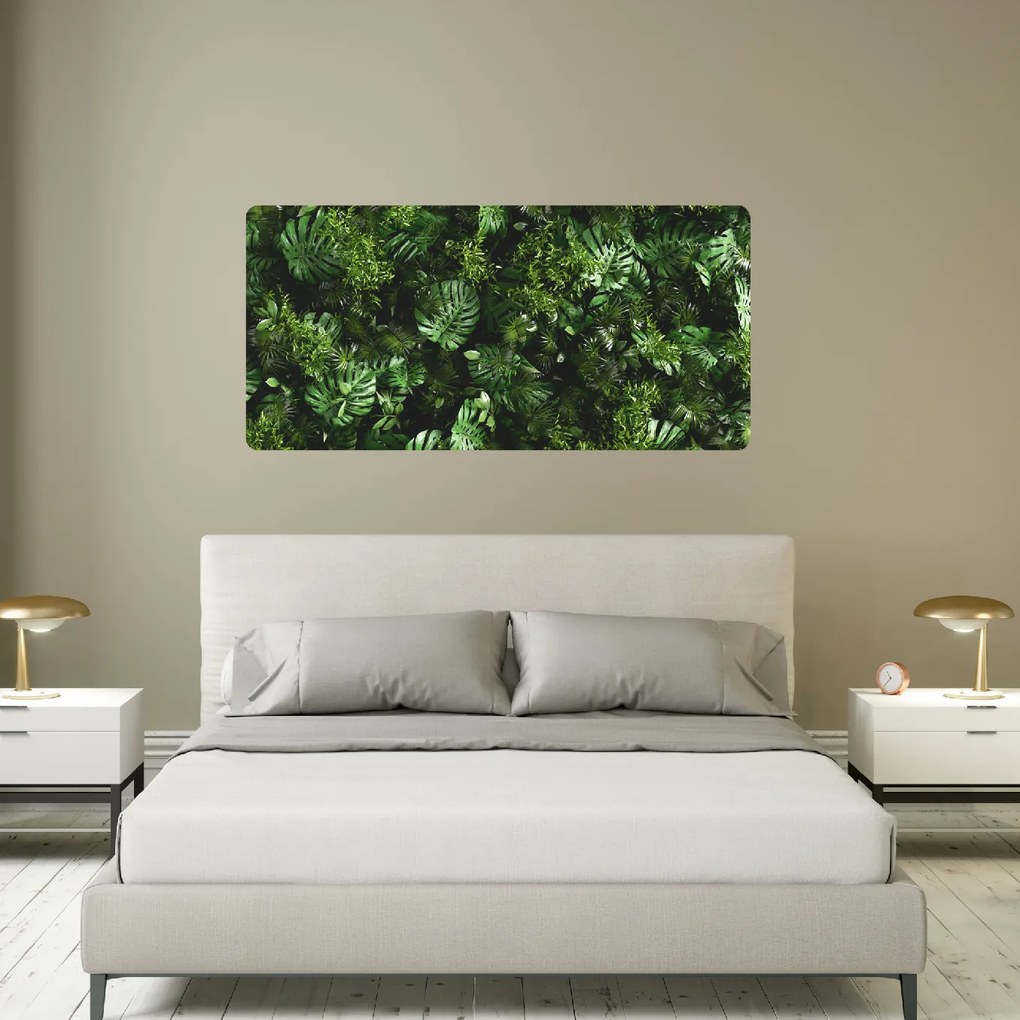 PIPPER. Öntapadós textiltapéta "Levelek 2"