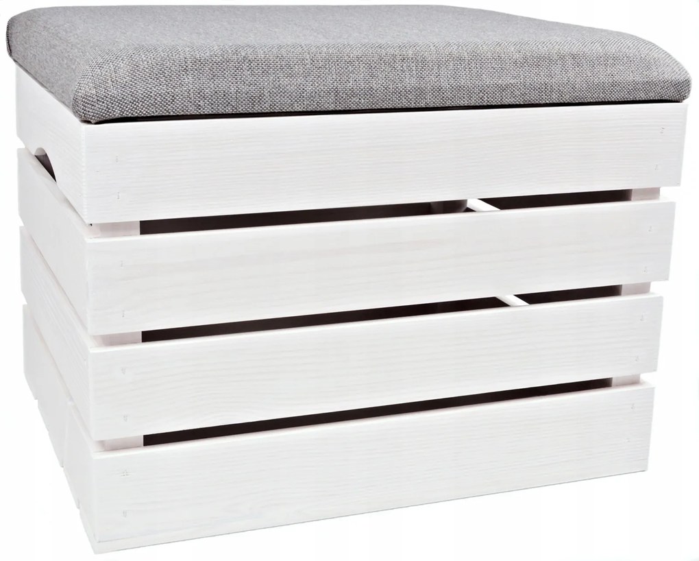 Puff Fa Láda Stílusos Láda Ülőke