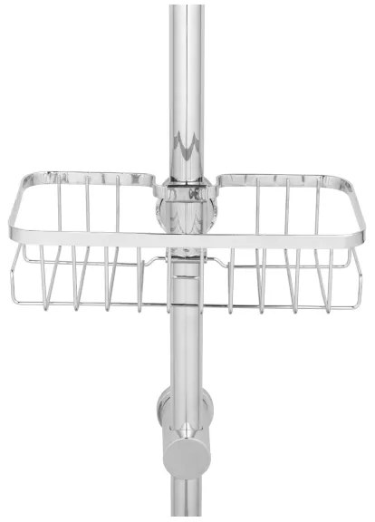 WENKO 25678100 - FLORESTA kosár 24x14 cm, ezüstszínű