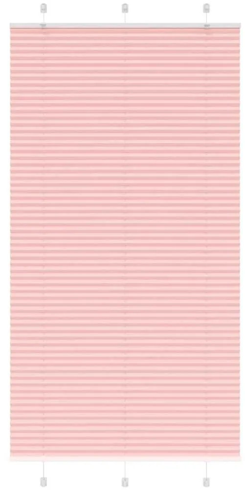 pliszírozott redőny rózsaszín 110x200cm szövetszélesség 109,4cm