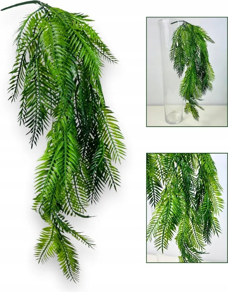 Palma Girlanda Pálmafa Levél Füzér Levél Lombfüzér Kertekbe, Vertikális Kertekhez Real Touch
