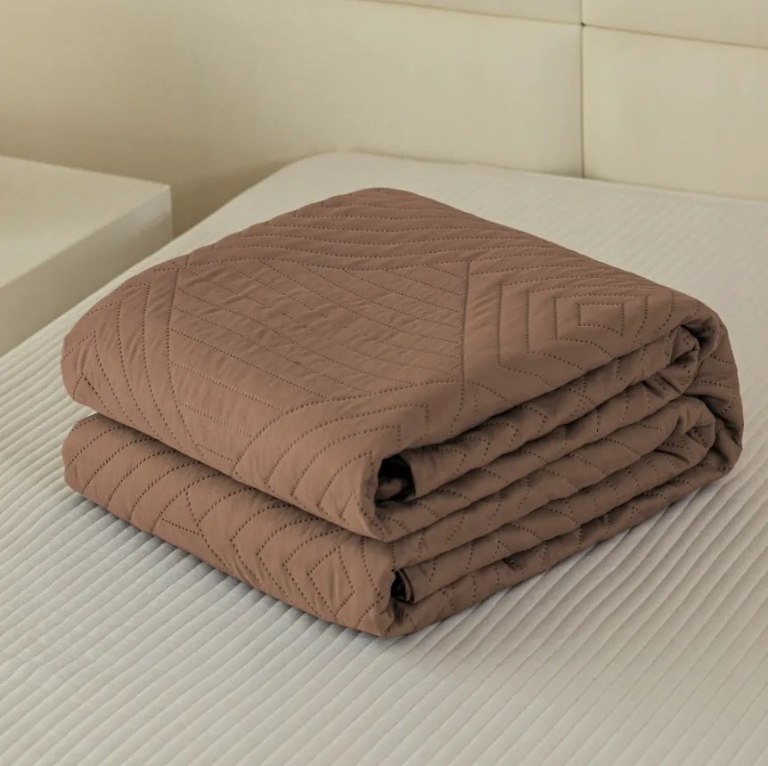 Ágytakaró CALDERA, sötét bézs Méret: 200 x 220 cm