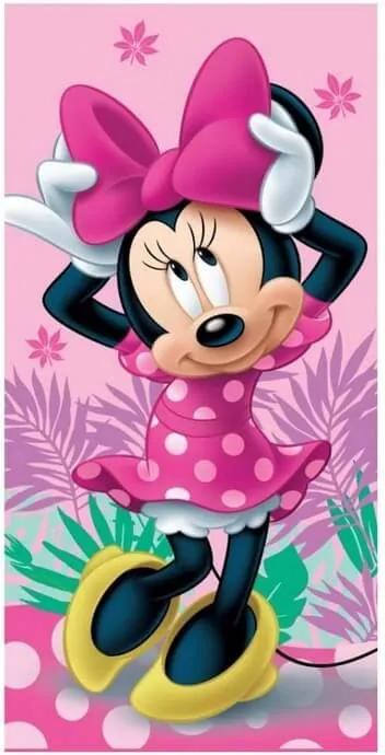 Disney Minnie egér törölköző fürdőlepedő szelfi