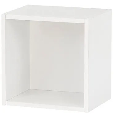 Boxie nyitott fali szekrény 40x40x27 cm fehér