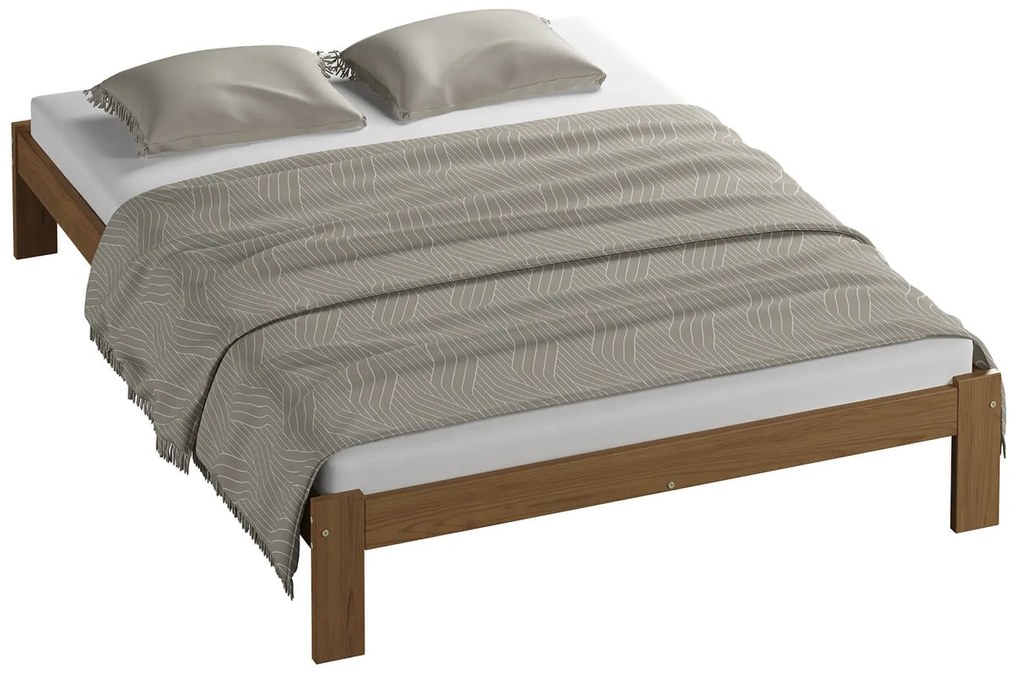 Fa ágy 160x200 VitBed Anzu tölgy