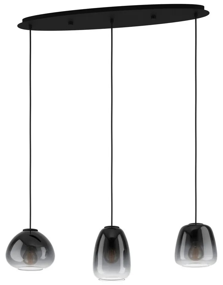 Eglo 900195 - Csillár zsinóron AGUILARES 3xE27/40W/230V