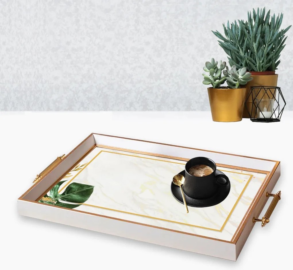 Üveg tálca, 38×24 cm – TPB9916