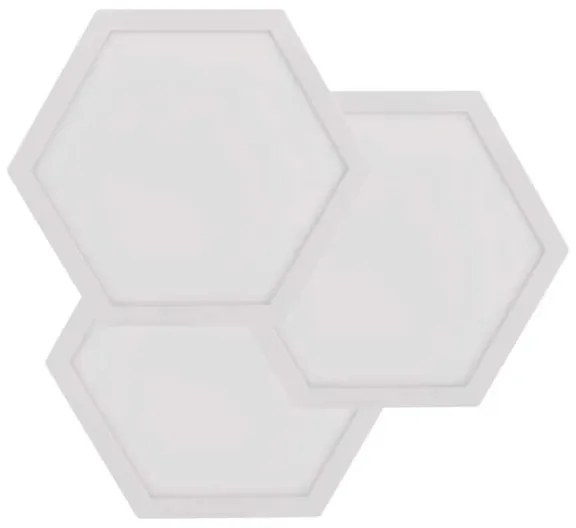 Bővítő készlet 3x RGBIC dimmelhető LED panel 1,8W 230V Wi-Fi Tuya