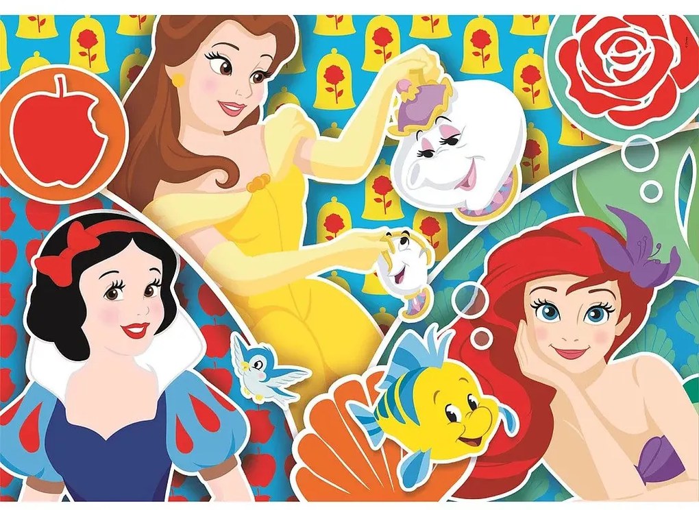 Disney Hercegnők 2x20 db-os puzzle Clementoni
