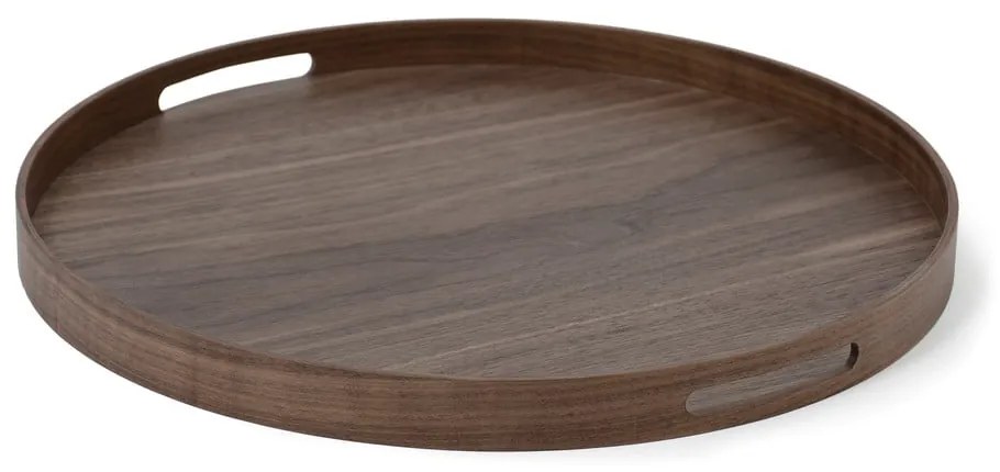 Oak kerek fa tálca, ø 45 cm - Wireworks