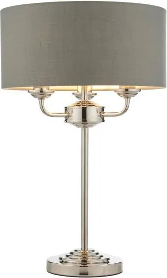 Endon HIGHCLERE 99149 Asztali lámpa 3x18W E14 IP20